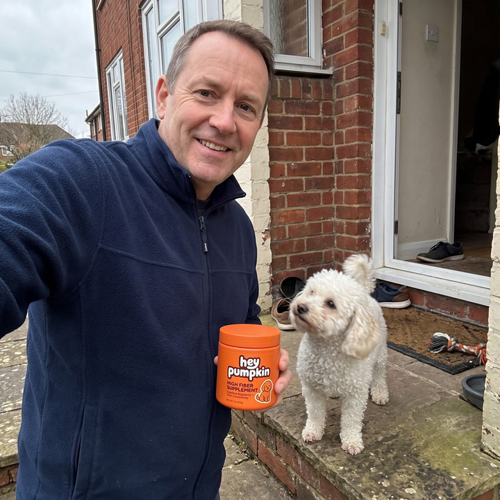 Holding the tub on the doorstep
