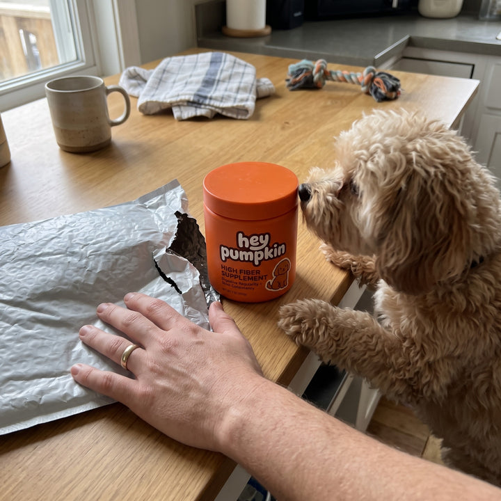 Unboxing on the kitchen table